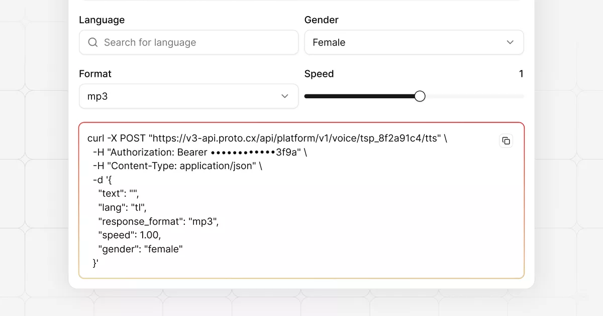 Introducing Voice API: local language text-to-speech and speech recognition